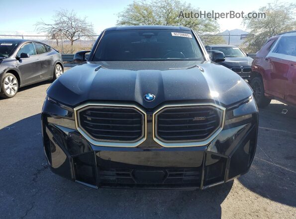 5YM23CS06P9S31545 2023 BMW XM Black Դիմացի տեսք