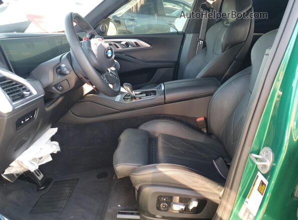 5YM23CS08R9W29407 2024 BMW XM Green Vista interior delantera