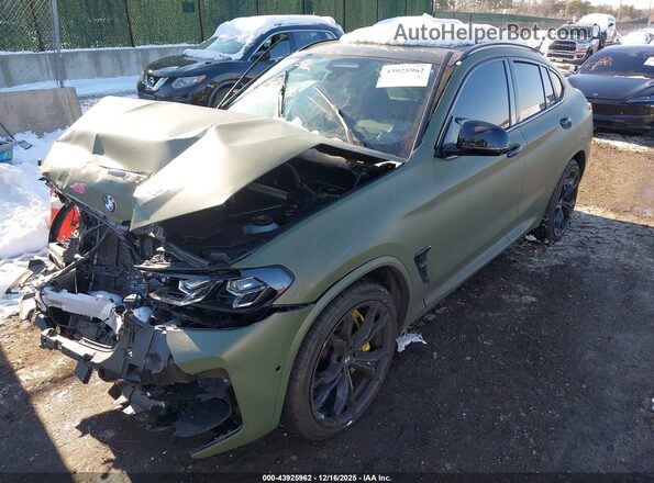 5YM23EC00P9S47007 2023 BMW X4 Зеленый Передняя левая четверть