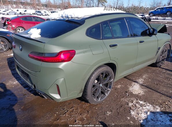 5YM23EC00P9S47007 2023 BMW X4 Зеленый Задняя правая четверть