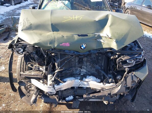 5YM23EC00P9S47007 2023 BMW X4 Зеленый Вид сзади
