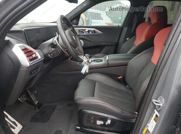 5YM33CS04R9W91052 2024 BMW XM Gray Вид салону спереду