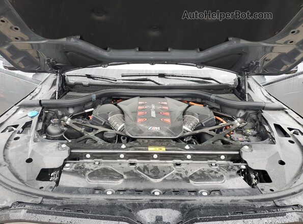 5YM33CS04R9W91052 2024 BMW XM Gray Вид підкапотного простору