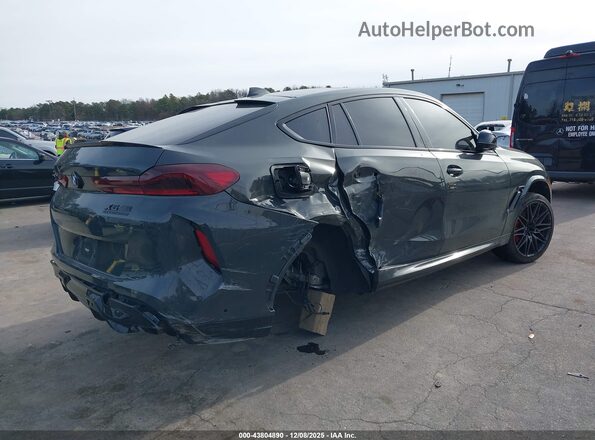 5YMCY0C03N9M85892 2022 BMW X6 M Серый Задняя правая четверть
