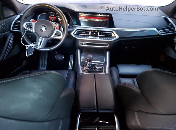 5YMCY0C05L9D63616 2020 BMW X6 Фиолетовый Вид панели приборов