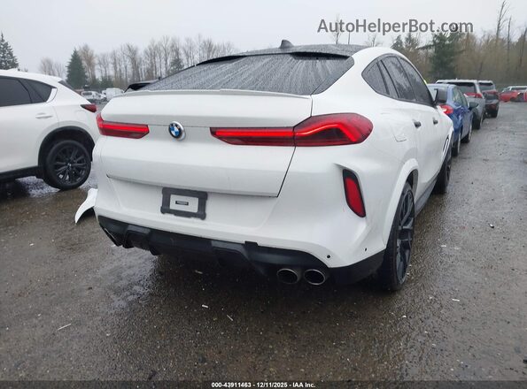 5YMCY0C0XM9E11547 2021 BMW X6 M White Հետևի աջ