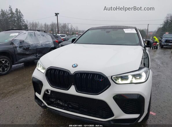 5YMCY0C0XM9E11547 2021 BMW X6 M White Սալոնի հետևի տեսք