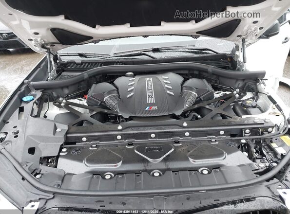 5YMCY0C0XM9E11547 2021 BMW X6 M White Հետևի տեսք