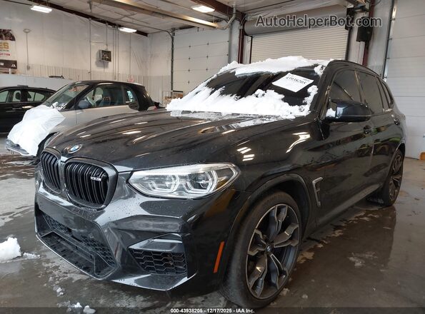 5YMTS0C05M9E96329 2021 BMW X3 Black Front view