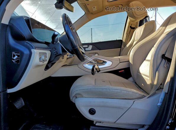 4JGFF5KE5MA322417 2021 MERCEDES-BENZ GLS Черный Вид панели приборов