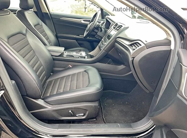 3FA6P0HD2HR226412 2017 FORD FUSION Black უკანა ხედი