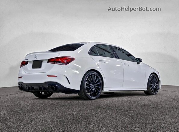 W1K3G5BB6MJ256119 2021 MERCEDES-BENZ A White Вид спереду