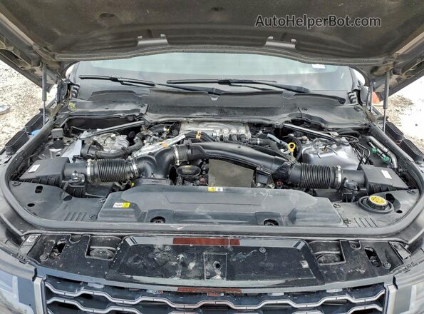 SALWR2SU2NA203882 2022 LAND ROVER RANGE Gray Vista de la etiqueta del VIN