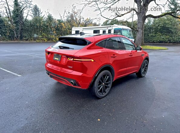 SADF12FX7L1011894 2020 JAGUAR E-PACE Orange წინა ხედი
