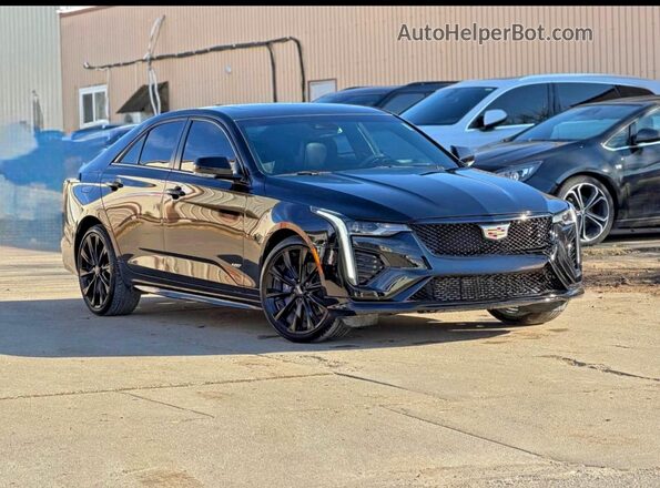 1G6DH5RL8M0143405 2021 CADILLAC CT4 Black Задня ліва чверть