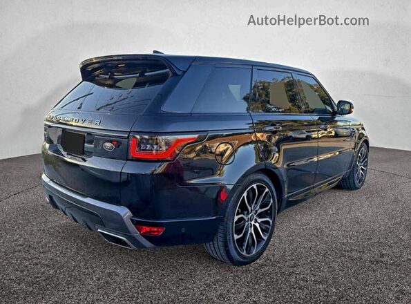 SALWR2SU2NA219497 2022 LAND ROVER RANGE Black Դիմացի տեսք