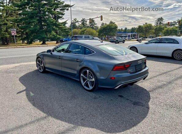 WUAW2BFC5GN902306 2016 AUDI RS7 Gray Vista frontal