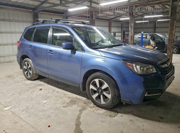 JF2SJAEC4HH411771 2017 SUBARU FORESTER 2.5 Blue წინა ხედი
