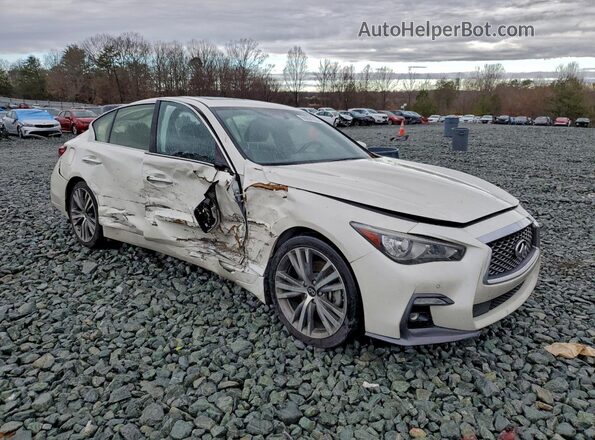 JN1EV7CRXMM750839 2021 INFINITI Q50 White 