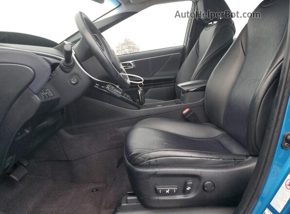 JTDBVRBD0HA003632 2017 TOYOTA MIRAI Blue Vista interior delantera