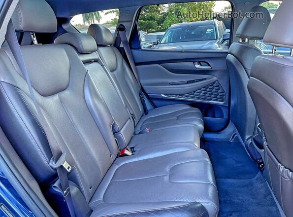 5NMS53AA5LH286869 2020 HYUNDAI SANTA Blue Vista interior delantera