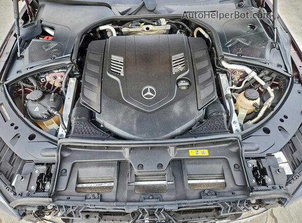 W1K6G7GB6MA057895 2021 MERCEDES-BENZ S-CLASS Бордовый 