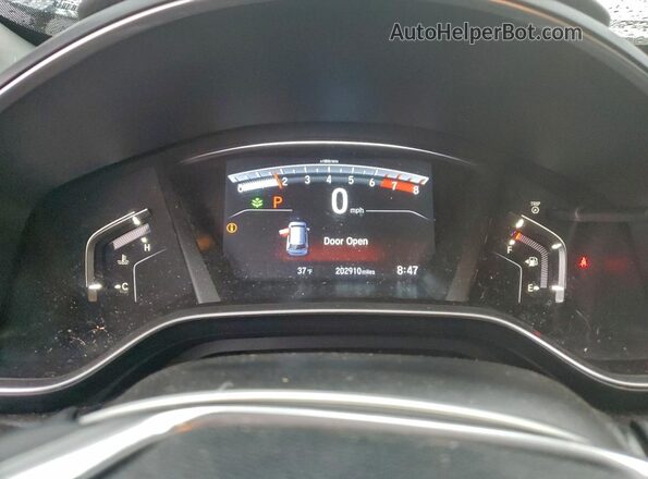 5J6RW1H83JA007519 2018 HONDA CRV Black 