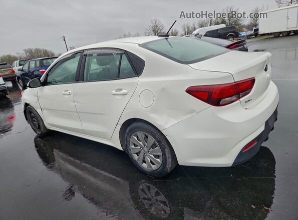 3KPA24AD8LE321335 2020 KIA RIO White Задня права чверть