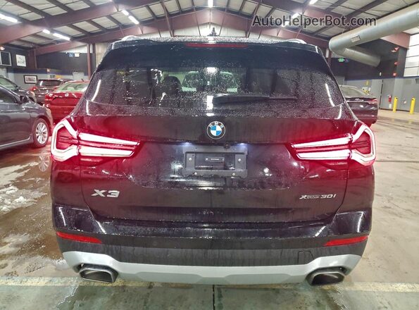 WBX57DP01RN248386 2024 BMW X3 Black წინა სალონის ხედი