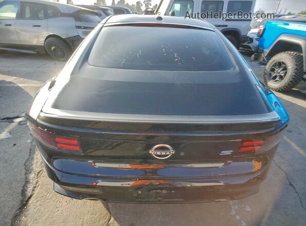 JN1BZ4BH0PM310163 2023 NISSAN Z Black Widok wnętrza z przodu