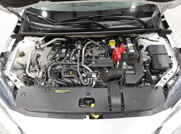 3N1AB8CV9NY245058 2022 NISSAN SENTRA White Widok wnętrza z tyłu