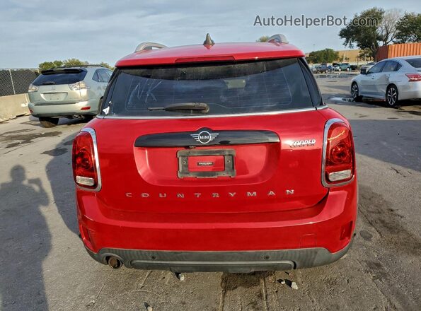 WMZYW3C04L3L21797 2020 MINI COOPER Red წინა სალონის ხედი