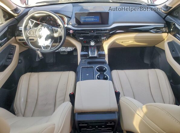5J8YD9H47SL001863 2025 ACURA MDX Red Вид щитка приладів