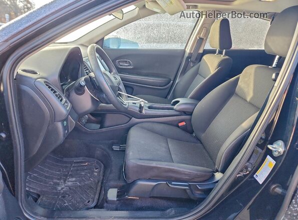 3CZRU6H50JM716498 2018 HONDA HR-V Black წინა პანელის ხედი