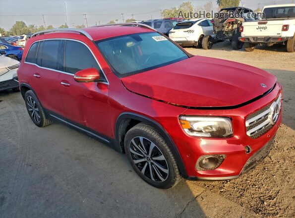 W1N4M4GB5MW087667 2021 MERCEDES-BENZ GLB-CLASS Red 