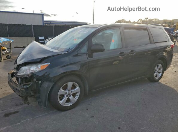 5TDZZ3DC0LS087449 2020 TOYOTA SIENNA Черный Задняя левая четверть