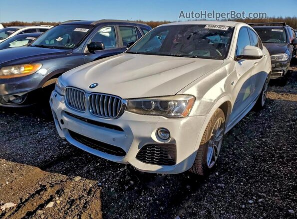 5UXXW3C57H0T78137 2017 BMW X4 White Tył lewy