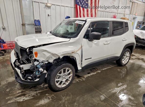 ZACNJDB13PPP39106 2023 JEEP RENEGADE White უკანა მარცხენა
