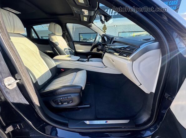5UXKU2C55J0X49862 2018 BMW X6 Black Հետևի տեսք