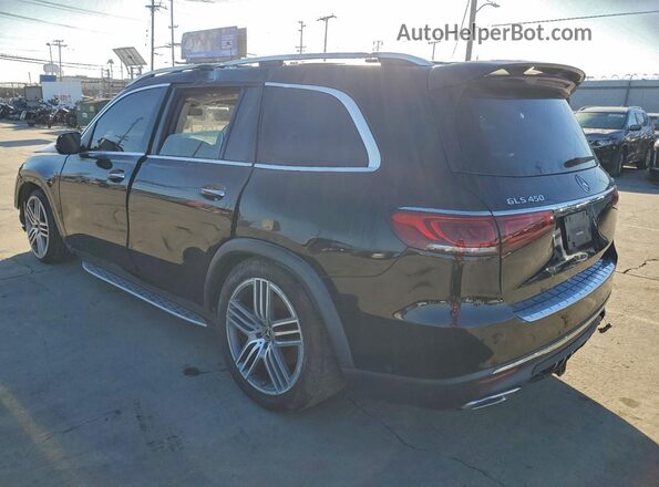 4JGFF5KE5MA322417 2021 MERCEDES-BENZ GLS Черный Задняя правая четверть