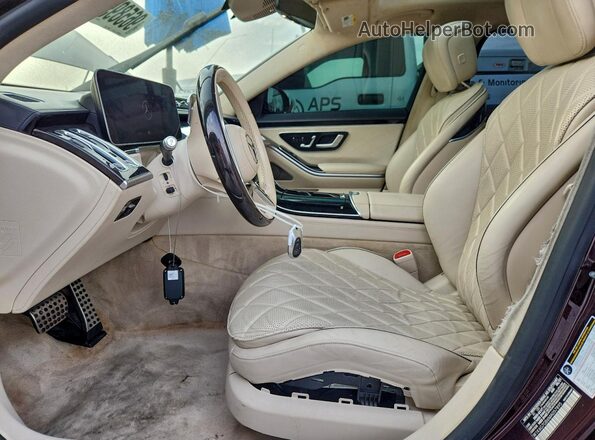 W1K6G7GB6MA057895 2021 MERCEDES-BENZ S-CLASS Бордовый 