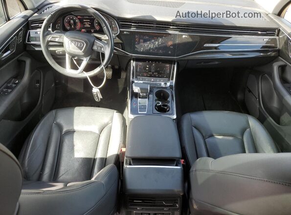 WA1LXAF75LD002207 2020 AUDI Q7 Black ხელსაწყოთა პანელის ხედი