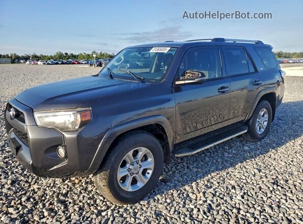 JTEZU5JR2K5205732 2019 TOYOTA 4RUNNER Серый Задняя левая четверть