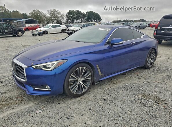 JN1EV7EK1KM230283 2019 INFINITI Q60 Blue Задня ліва чверть