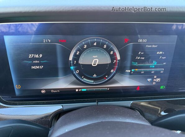 WDD1J6GB6JF019068 2018 MERCEDES-BENZ E-CLASS Золотой Вид щитка приборов