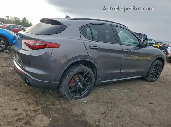 ZASPAKBN6L7C84754 2020 ALFA ROMEO STELVIO Gray წინა მარჯვენა