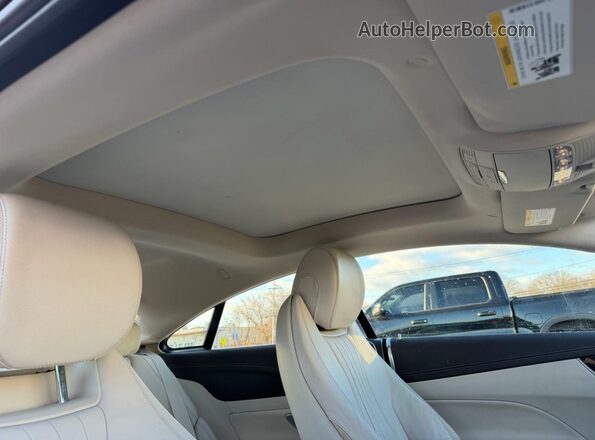 WDD1J6GB6JF019068 2018 MERCEDES-BENZ E-CLASS Золотой Панорамный вид салона 360°