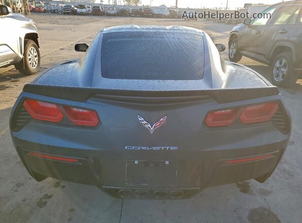1G1YA2D73K5121218 2019 CHEVROLET CORVETTE Gray Widok wnętrza z przodu