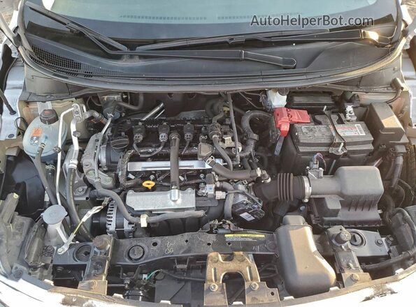 3N1CN8DV3NL862869 2022 NISSAN VERSA Silver Widok komory silnika