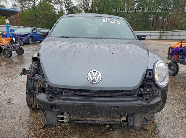 3VWFD7AT3KM706621 2019 VOLKSWAGEN BEETLE Silver Rear view